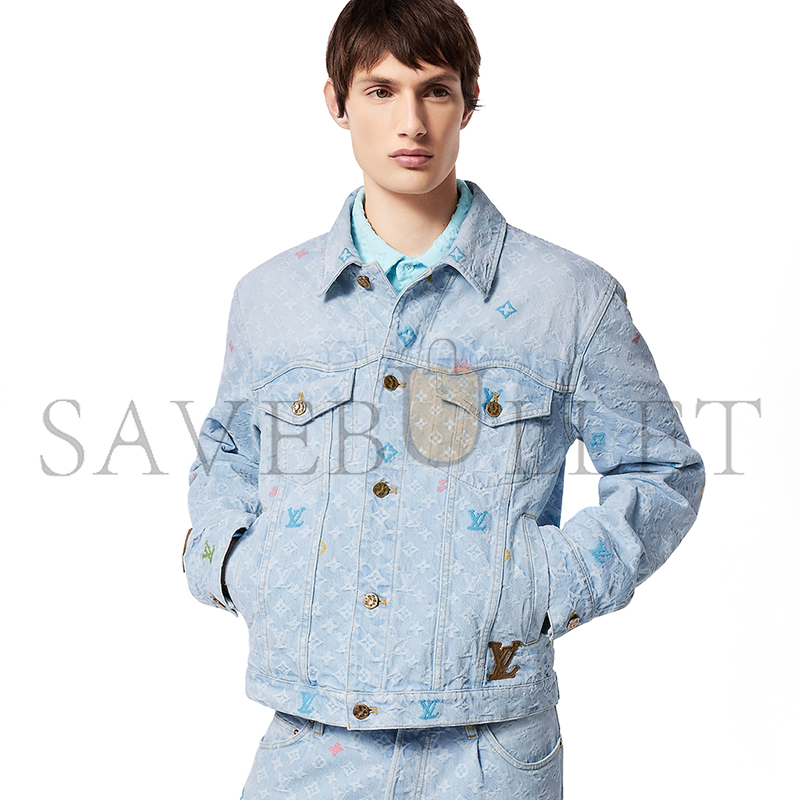 l0vis Vvtt0n jaqueta jeans monogram 1afrxm